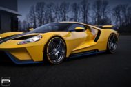 Mega - 2017 Ford GT on 20 inch PUR Wheels RS10 alloy wheels