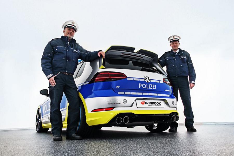 400 PS OETTINGER VW Golf 400R Polizeiauto Tuning 2017 2 Der geht ab   400 PS OETTINGER VW Golf 400R Polizeiauto