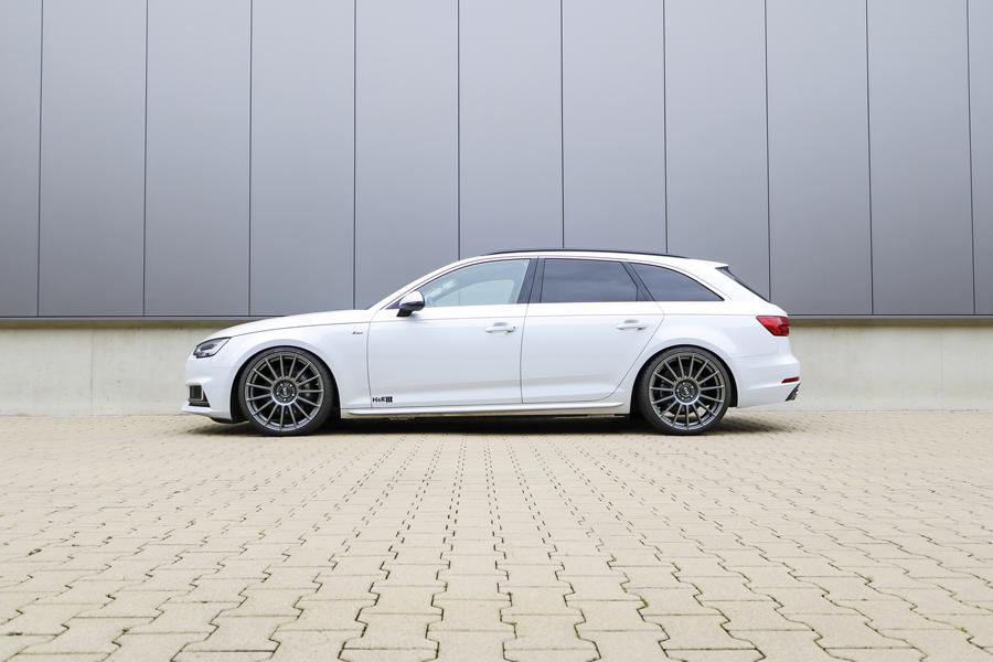 Nuevo Audi A4 (B9) con sistemas de resortes de altura ajustable de H & R