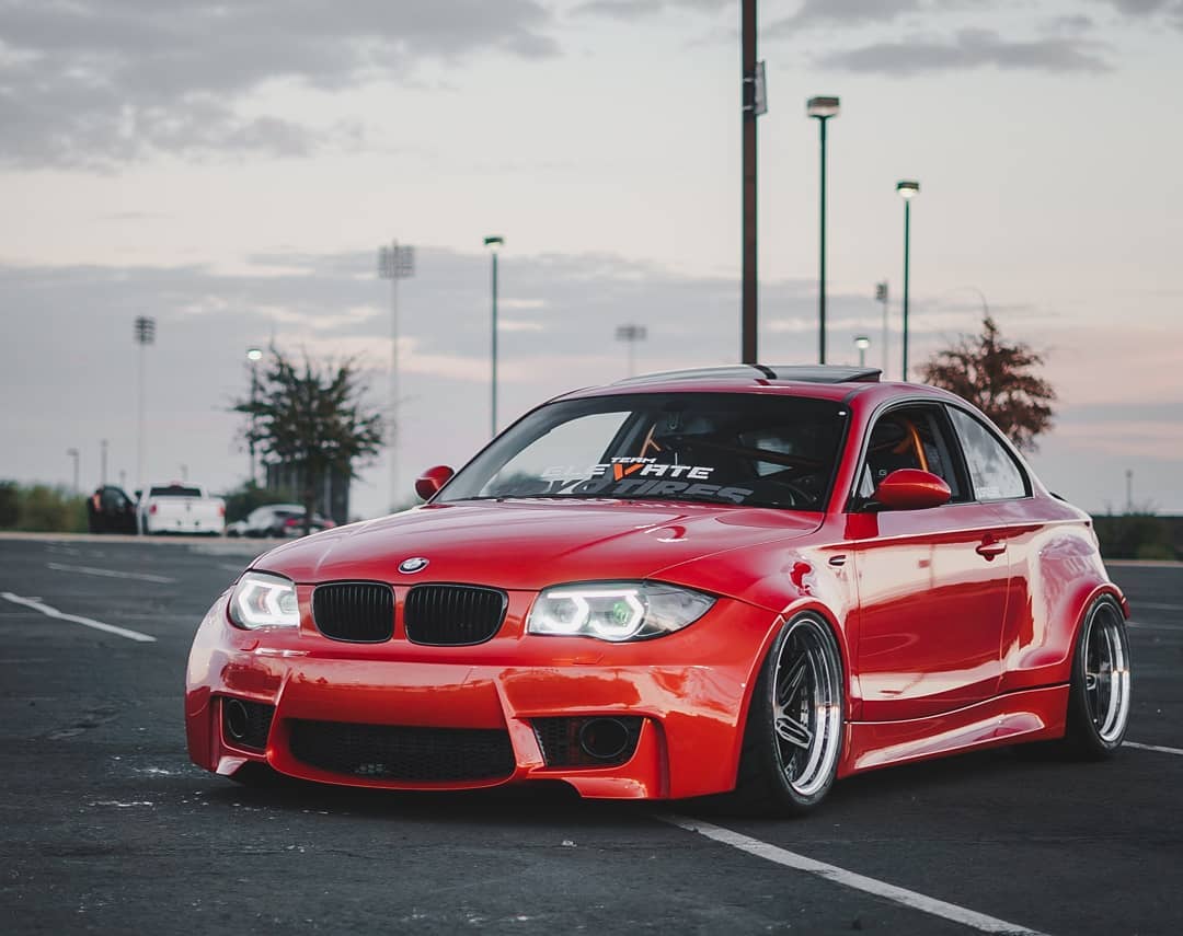 BMW E82 1er 135i Clinched Widebody Kit SevenK Wheels Tuning 16