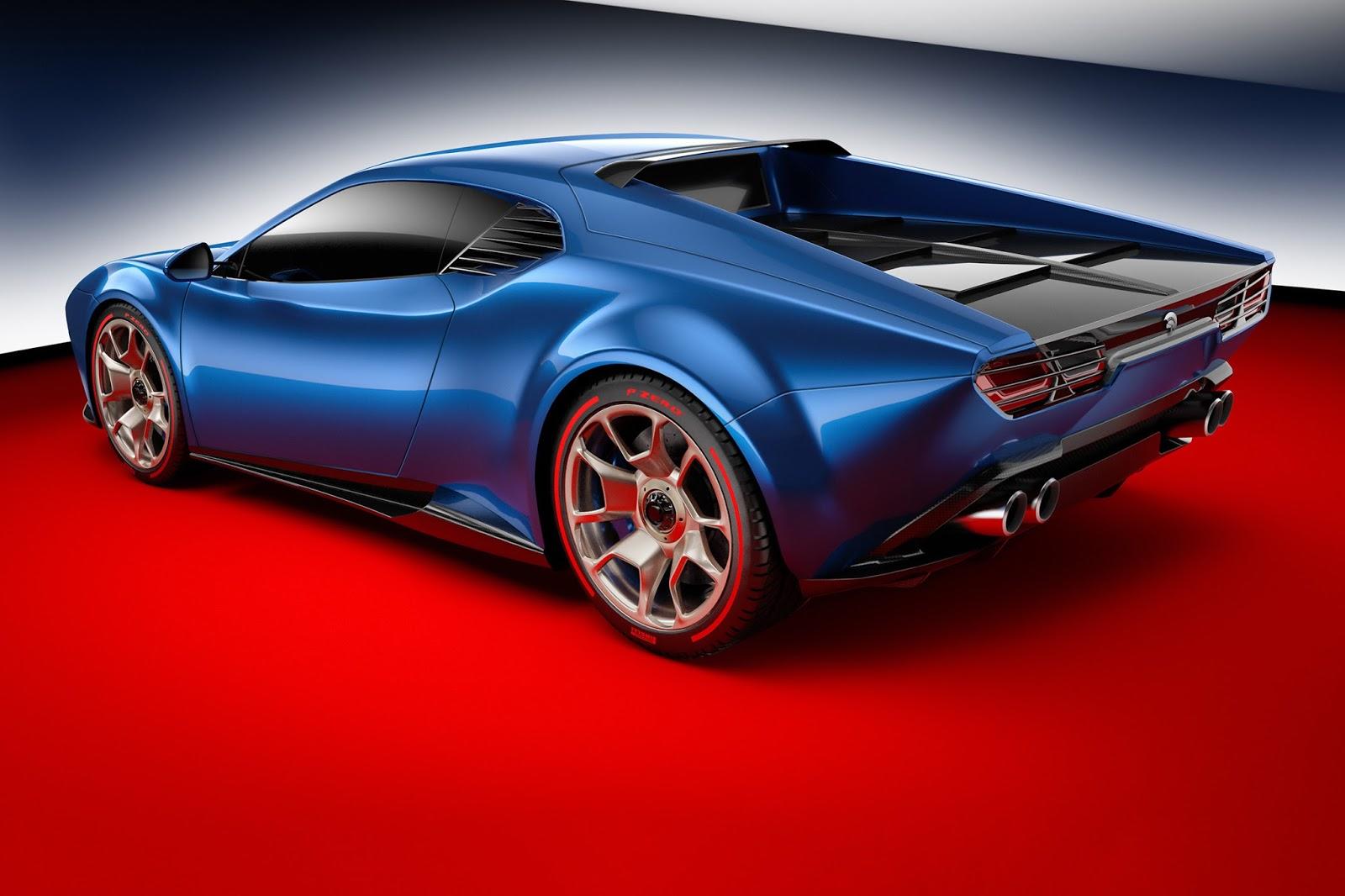Resurrection - New De Tomaso Pantera as ARES Design 'Project Panther'