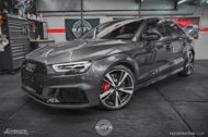 Czynnik zazdrości udoskonala sedana Audi RS3 firmy APR