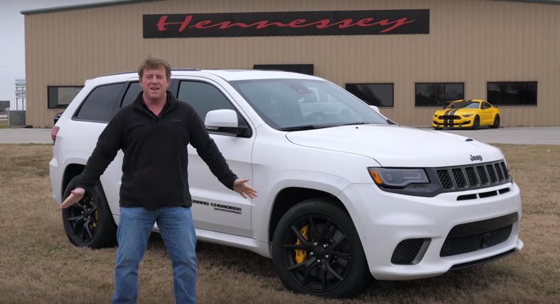 Video: Jeep Trackhawk Grand Cherokee uit 2018 met Hellcat-motor van 707 pk
