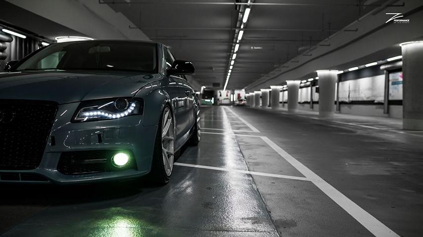 Audi A4 berline sur les jantes ZP.Nine de Z-Performance