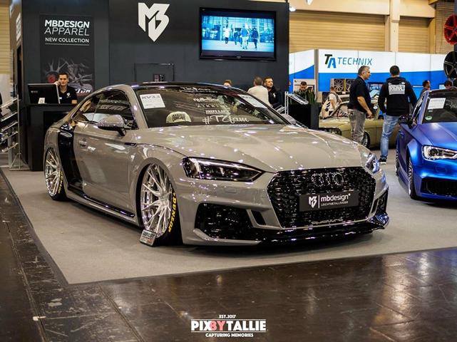 Hammer - Audi RS5 B9 with Airride suspension by TZproduktion