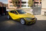 Austin Żółty żółty BMW M4 na obręczach 20 cala ZF03 Zito