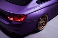 Photostory: BMW M4 F82 &#038; M6 F13 in Matte Purple (Lila matt)