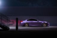 Galerie de photos: BMW M4 F82 et M6 F13 en violet mat (violet)