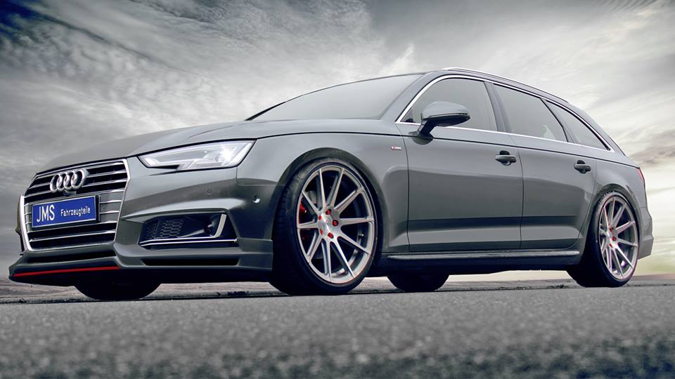 Audi A4 B9 tuning: JMS body kit & performance increase