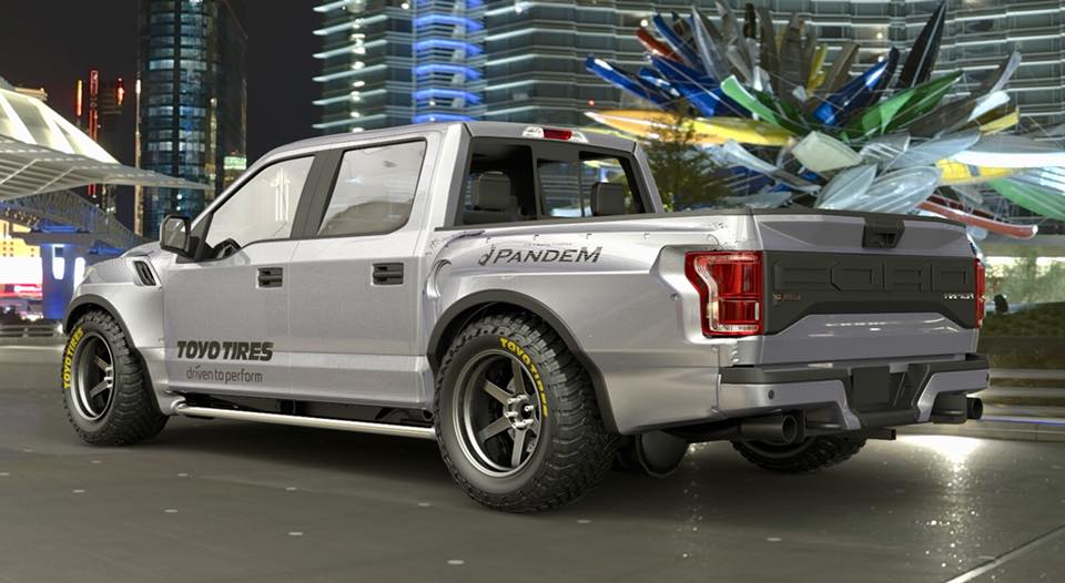 Preview: Pandem widebody kit on the Ford F-150 Raptor