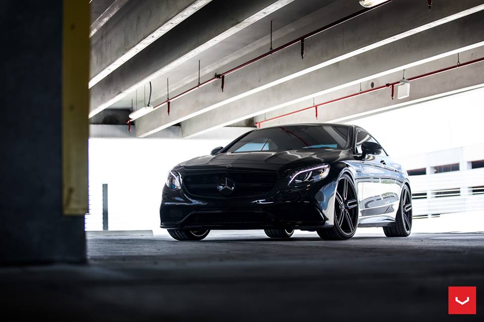 Perfect look - Mercedes-Benz S63 AMG on Vossen HF-1 Alus