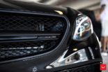 Look parfait - Mercedes-Benz S63 AMG sur Vossen HF-1 Alus