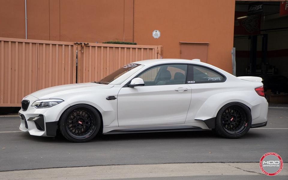 BMW M2 F87 Coupe PSM Dynamic Widebody Tuning 2018 4 Fett   BMW M2 F87 Coupe mit PSM Dynamic Widebody