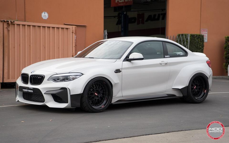 BMW M2 F87 Coupe PSM Dynamic Widebody Tuning 2018 5 Fett   BMW M2 F87 Coupe mit PSM Dynamic Widebody