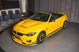 Fotoverhaal: Speed ​​Geel gelakte Schnitzer BMW M4 cabriolet