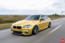Golden Eye&#8230; BMW M5 F10 in Gold auf Vossen VFS-1 Felgen