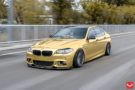 Golden Eye&#8230; BMW M5 F10 in Gold auf Vossen VFS-1 Felgen