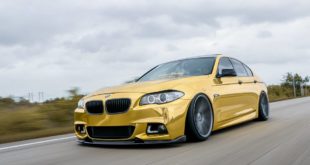BMW M5 F10 Gold Vossen VFS 1 Felgen Tuning 19 310x165 Golden Eye... BMW M5 F10 in Gold auf Vossen VFS 1 Felgen