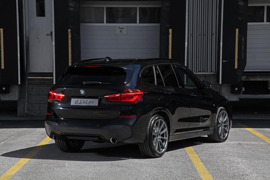BMW X1 (F48) dankzij de “dÄHLer competition line” met 270 pk