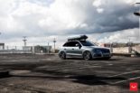 Extremely deep - Audi Q5 with Airride and 20 inch Vossen HF-1 rims