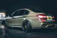 Brixton Forged CM10 rims on the Olive BMW M3 F80