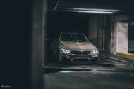 Jantes forgées CM10 Brixton sur la BMW M3 F80 Olive