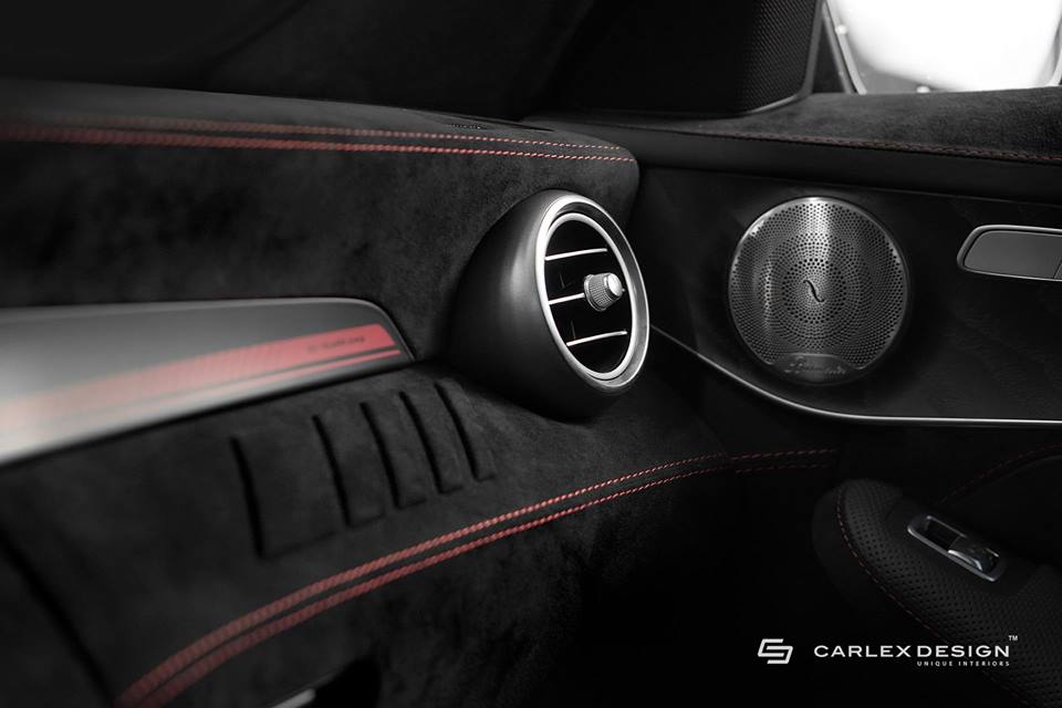 Mercedes C43 AMG Interieur Carlex Design Tuning 3 Brandneuer Mercedes C43 AMG mit Interieur by Carlex Design