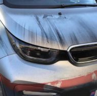 Weathered Electric Apocalypse Look at the Skepple BMW I3