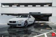 Dezent &#8211; BMW 6er Gran Coupe auf Vossen HF-1 Felgen