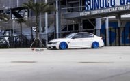 Yeeeear &#8211; BMW M3 F80 Limousine auf blauen Velos Felgen