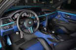 BMW M4 Coupe Miami Blue Vorsteiner Akrapovic Tuning 2 155x103