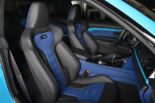 BMW M4 Coupe Miami Blue Vorsteiner Akrapovic Tuning 9 155x103