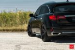 Hybrid Forged HF-1 rims from Vossen on the Acura MDX