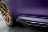 Matte Purple BMW M4 Vorsteiner GTS VRS Bodykit Tuning 12 155x103