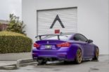 Matte Purple BMW M4 Vorsteiner GTS VRS Bodykit Tuning 19 155x103