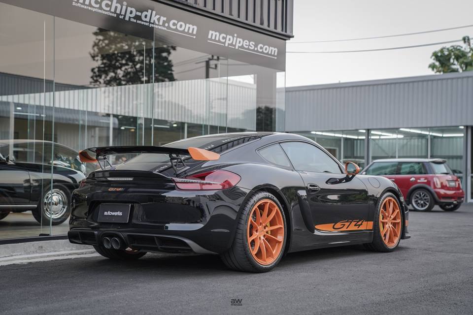 440PS / 469NM in the Porsche Cayman GT4 from Autowerks Bangkok