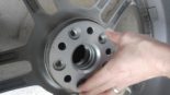 Optimal - VW Phaeton sur les roues ICW & les entretoises de roue H & R