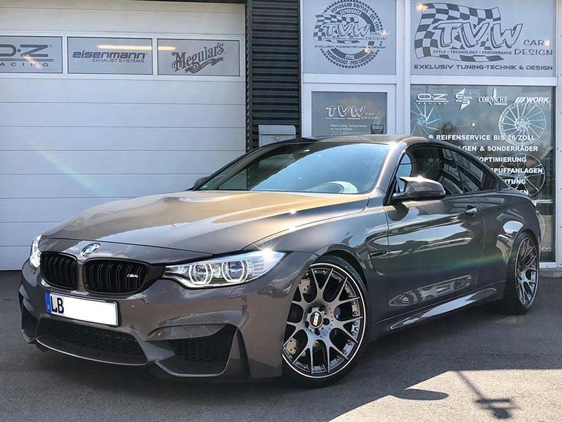 BMW M4 F82 Competition BBS KW Tuning 1 BMW M4 F82 Competition vom Tuner TVW Car Design