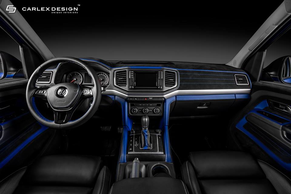 Carlex Design Europe VW Amarok Aventura Tuning 13 Edler Carlex Design VW Amarok Aventura in Ultramarinblau