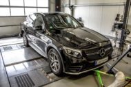 441 PS & 600 NM in the "small" Mercedes GLC43 AMG
