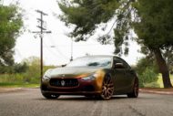Destaque a cualquier precio: Maserati Ghibli en llantas Forgiato