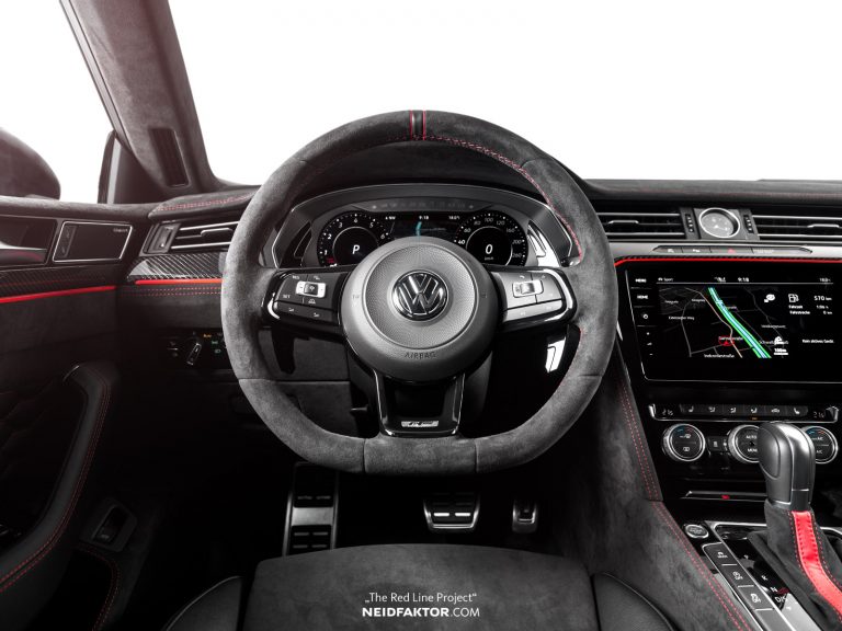 Upper class VW with Alcantara interior by envy factor | tuningblog.eu