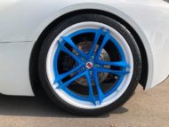 Perfect combination - BMW i8 on HRE S207H rims in 21 inches
