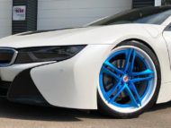 Perfect combination - BMW i8 on HRE S207H rims in 21 inches