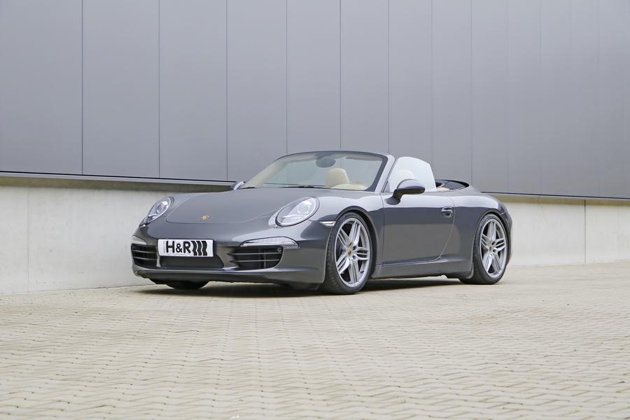 Maximum performance: H & R height-adjustable spring systems for Porsche 911