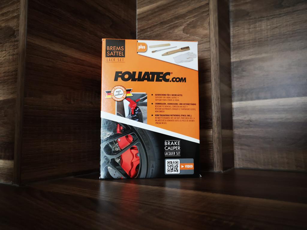 The eye slows down: Foliatec brake caliper for more style