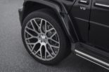 Compteur 500 PS & 23 sur le 2018 Brabus Mercedes G (W464)