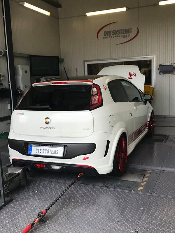 Noch stärker: Fiat Punto Evo Abarth mit DTE-Chiptuning