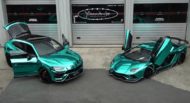 Video: Lamborghini Urus &#038; Aventador S mit Chromfolierung