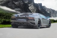 طقم هيكل من الكربون من MANSORY لسيارة Lamborghini Aventador S
